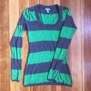 dELIA*s Striped Sweater